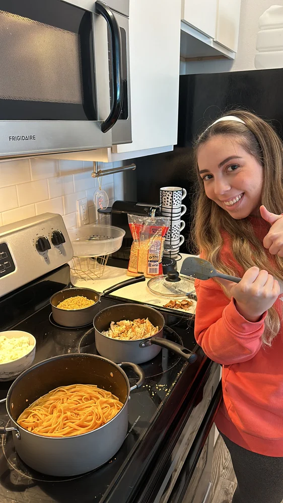 Curso de culinária para a noiva